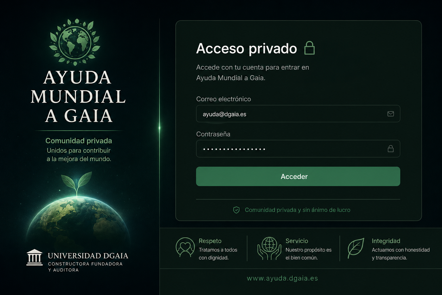Ayuda Mundial a Gaia